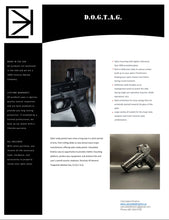 Load image into Gallery viewer, Glock MOS Optic Plate DOGTAG
