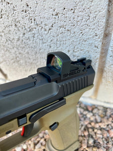 thumbnail image 2 of DPP Titanium Adapter Plate For Canik Mete/TTI - Holosun 407/507C & Trijicon RMR/SRO Optics 2 of 4