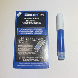 Threadlocker included